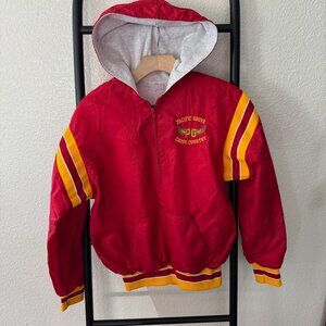 Vintage Pacific Grove Breakers Cross Country Windbreaker Pulloever Jacket Small